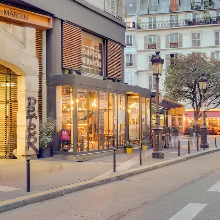 Quartier a la mode du Marais climatise 2 chambres - Appartement - 8