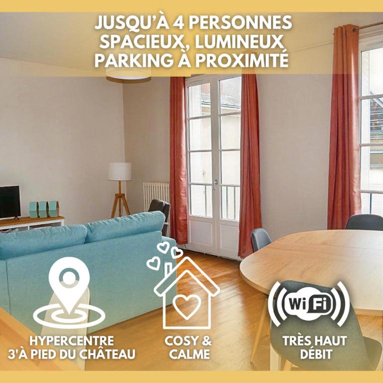 Élégant 60m2 lumineux en hypercentre de Blois - Appartement 1 Chambre - 5