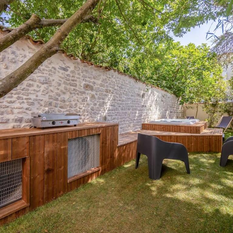 Villa Spa Arborée Hyper Centre - Villa 3 Chambres - 72