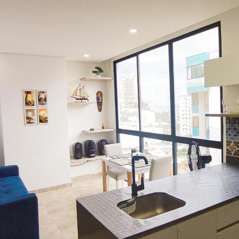 APARTAMENTO VISTA AL MAR, PISCINA, JACUZZI LOVELy - Apartamento de 1 dormitorio - 37
