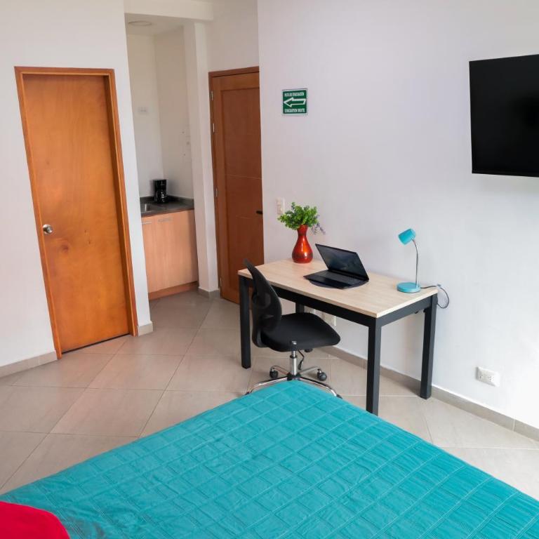 Manila Apartaestudios - Apartamento con vistas y balcón - 9