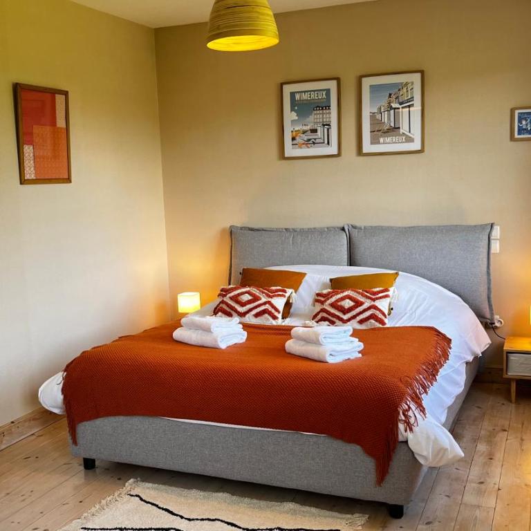 Villa L'oie bleue - Halte Golf Wimereux Hardelot Le Touquet 7adutes Parking - Villa - 6