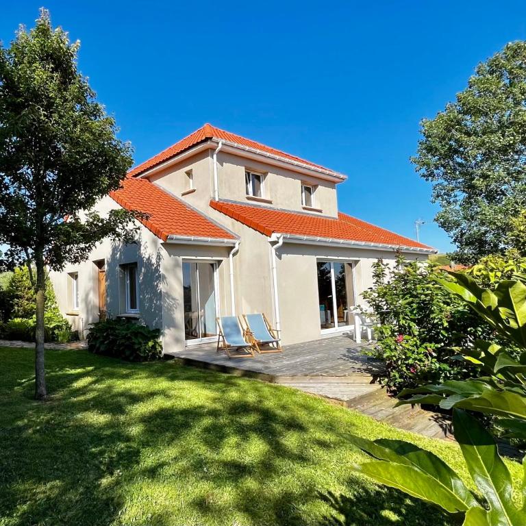 Villa L'oie bleue - Halte Golf Wimereux Hardelot Le Touquet 7adutes Parking - Villa - 2