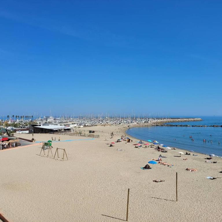 F3 à Palavas, en bord de mer, pour 4 personnes avec grande terrasse - FR-1-559-31 - Appartement - 7
