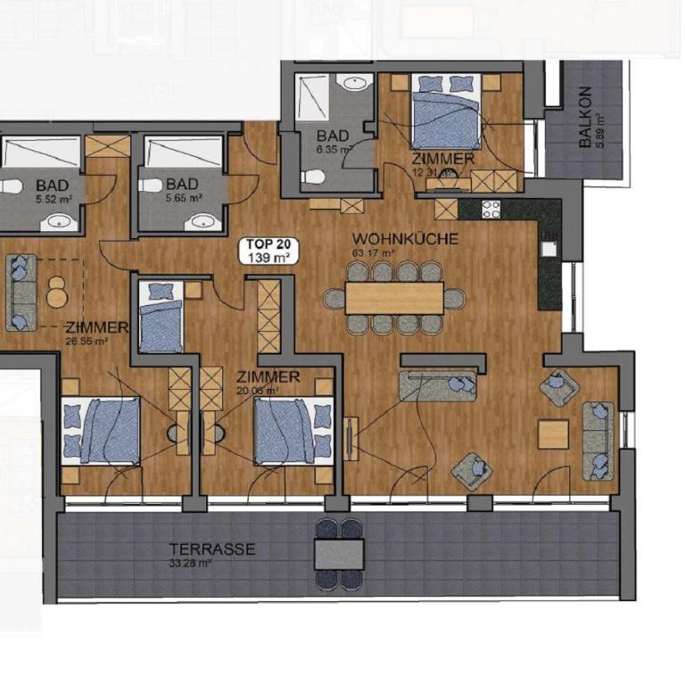 A CASA Infinity - Apartamento de 3 dormitorios con balcón - 1