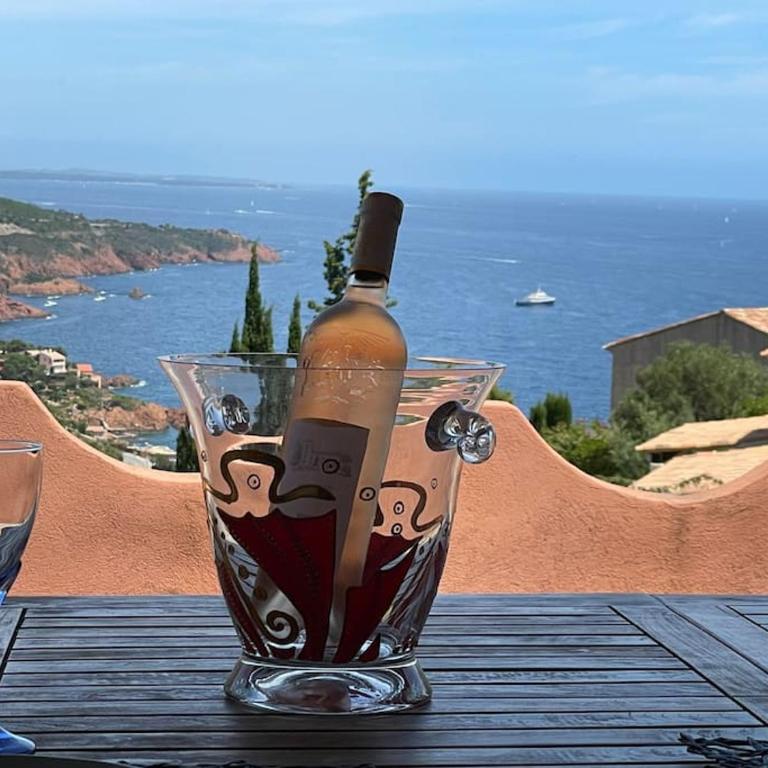 Villa Bleu Antheor - One-Bedroom Apartment with Sea View and Terrace - 12