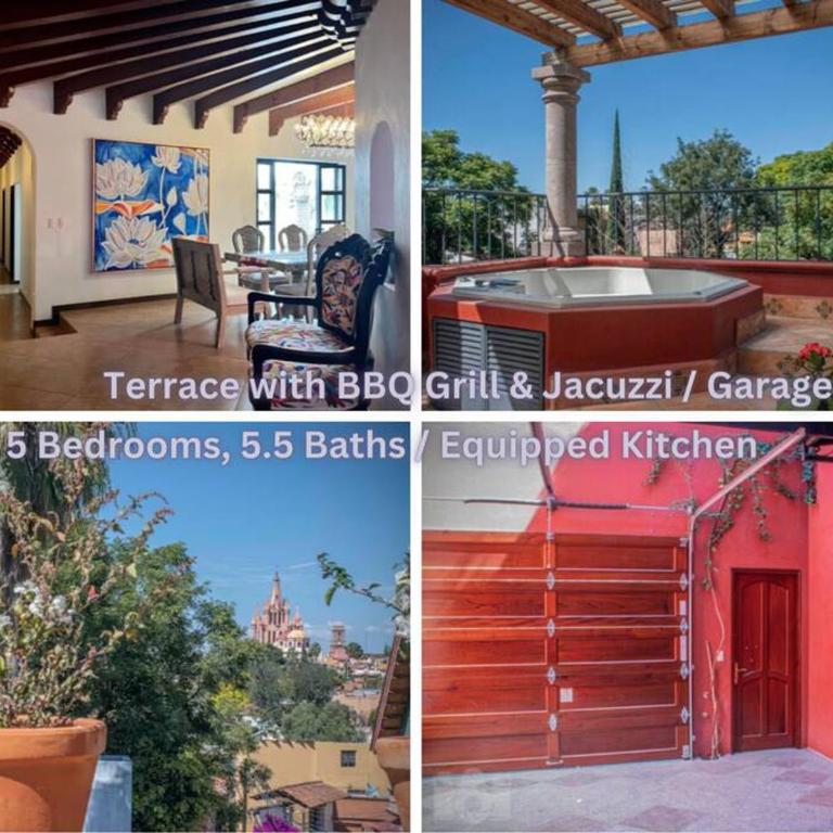 Spacious Centro Gem, Garage Jacuzzi, Near Rosewood - Five-Bedroom House - 6