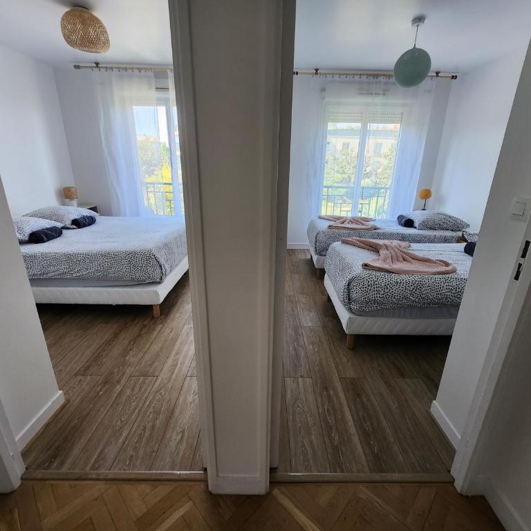 Cozy apartment, Balcon, Parking, 5' Disneyland - Two-Bedroom Apartment - 10