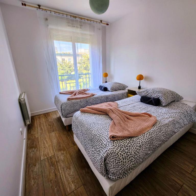 Cozy apartment, Balcon, Parking, 5' Disneyland - Two-Bedroom Apartment - 9