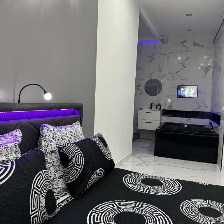 Suite Zen L Amaryllis Jacuzzi TV Integrée Clim Wifi Béziers Centre Arrivée Autonome 24h24 - Appartement - Rez-de-Chaussée - 19