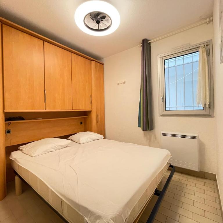 T2 avec loggia vitrée, terrasse, parking à Sète - FR-1-338-589 - Apartamento - 4