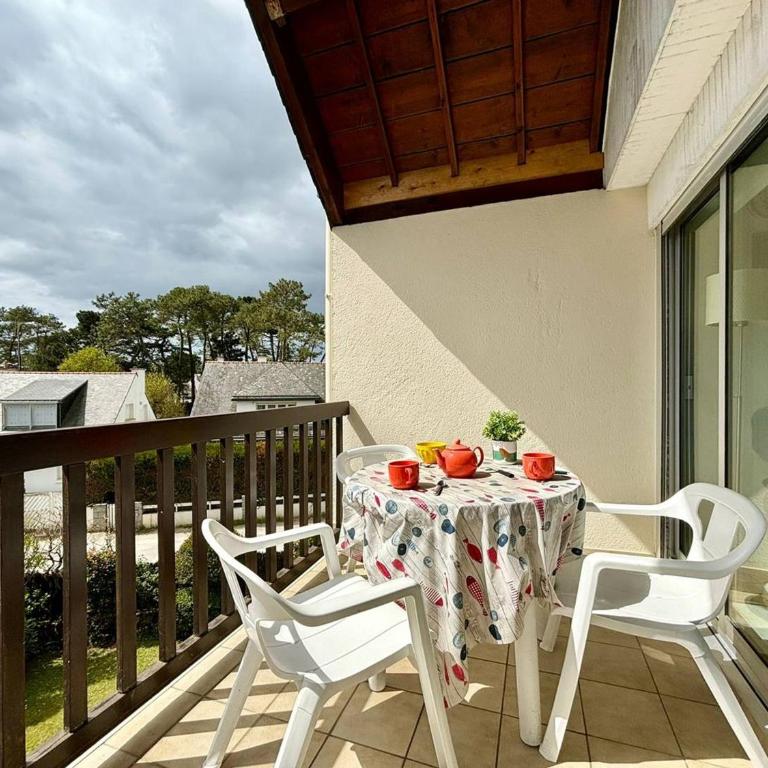 Appartement à Carnac, 2 Pièces + Mezzanine, Balcon Sud, Parking, Proche Plage et Commerces - FR-1-377-93 - Appartement - 10
