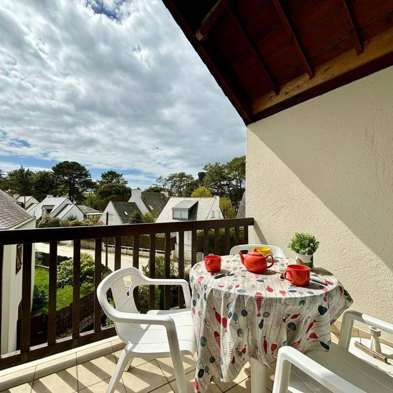 Appartement à Carnac, 2 Pièces + Mezzanine, Balcon Sud, Parking, Proche Plage et Commerces - FR-1-377-93 - Appartement - 11
