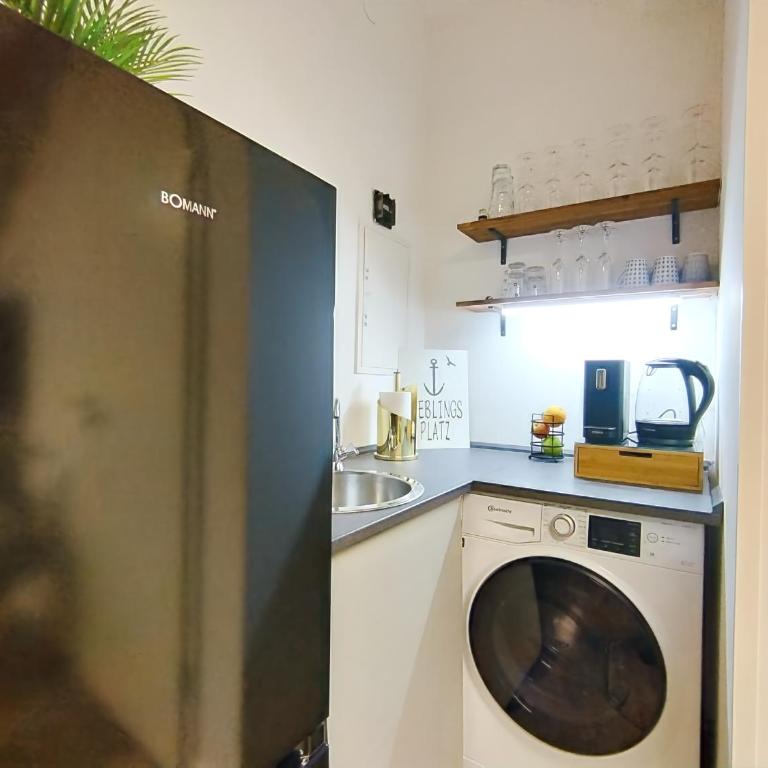 Design-Apartmenthaus für bis zu 12, modern, Dachterrasse, Grill, ruhige Lage, SmartTVs, Wii,WLAN - Appartamento con 2 Camere da Letto - 23