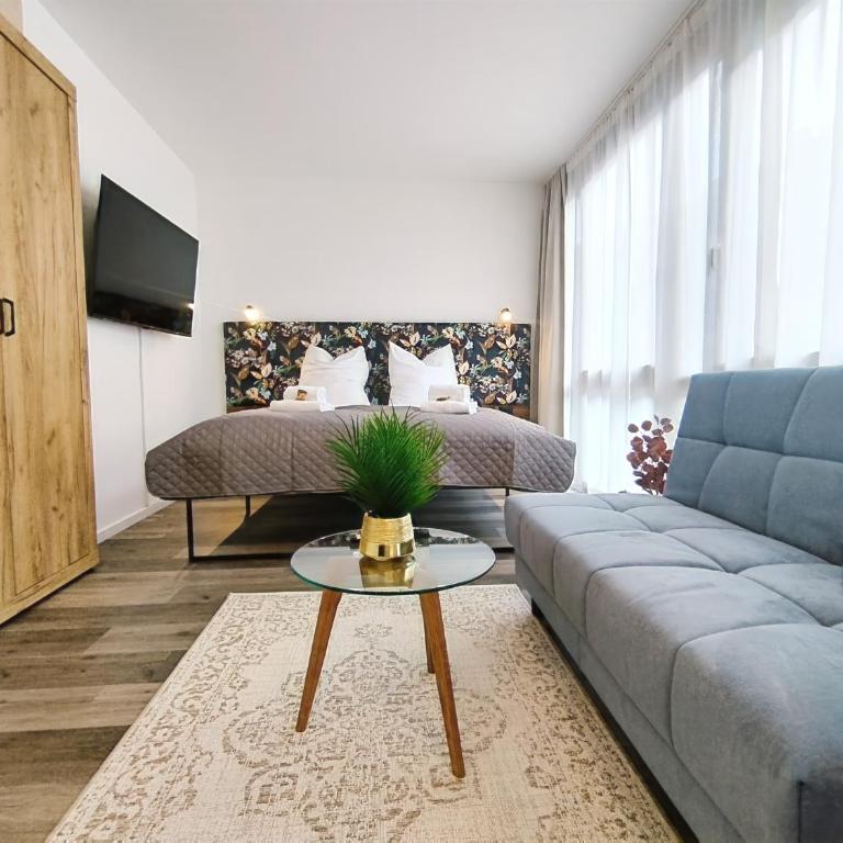 Design-Apartmenthaus für bis zu 12, modern, Dachterrasse, Grill, ruhige Lage, SmartTVs, Wii,WLAN - Appartamento con 2 Camere da Letto - 2