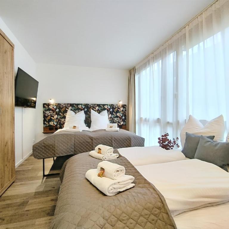 Design Apartment für bis zu 4 im 2 OG, modern, Dachterrasse, Grill, ruhige Lage, Smart TV, Wii, LAN und WLAN - Appartamento con 1 Camera da Letto - 8