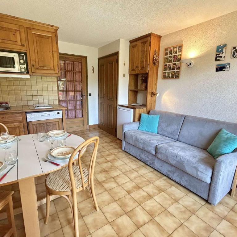 Studio Alcôve Cosy, 4 Pers, Jardin, Parking, Proche Télécabine et Golf - Megève - FR-1-597-21 - Appartement (4 Adultes) - 7