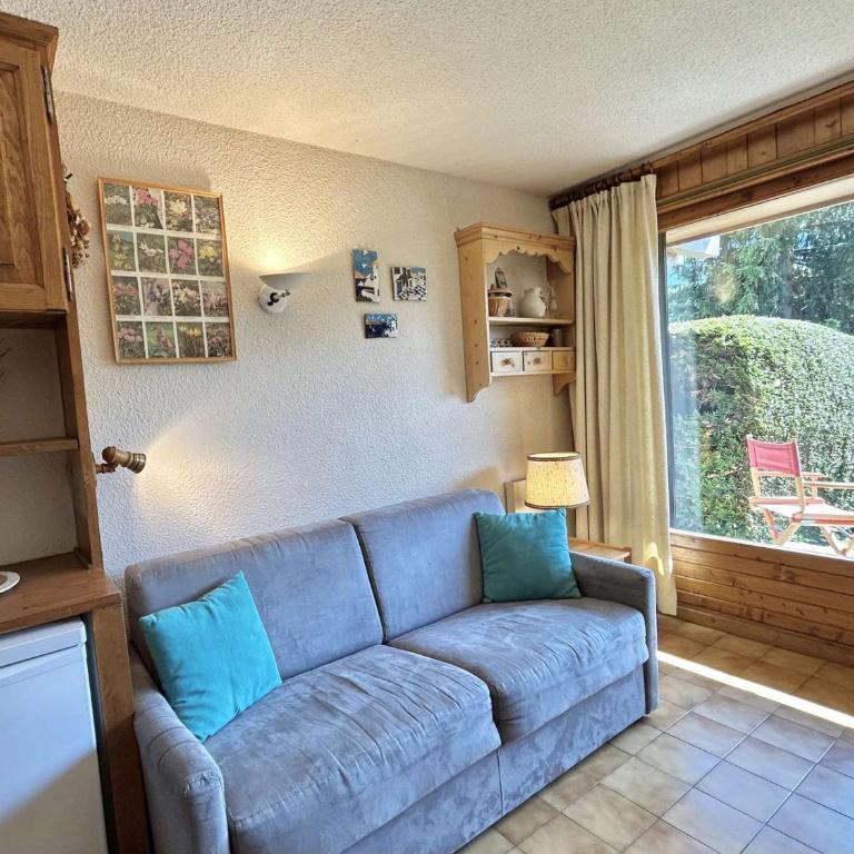 Studio Alcôve Cosy, 4 Pers, Jardin, Parking, Proche Télécabine et Golf - Megève - FR-1-597-21 - Appartement (4 Adultes) - 8