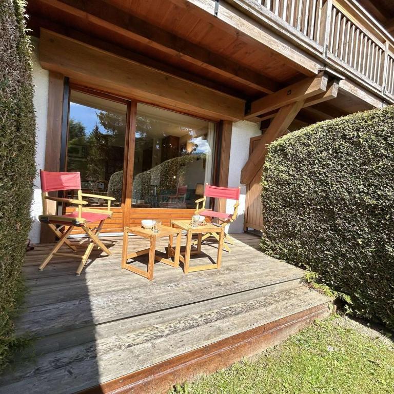 Studio Alcôve Cosy, 4 Pers, Jardin, Parking, Proche Télécabine et Golf - Megève - FR-1-597-21 - Appartement (4 Adultes) - 15