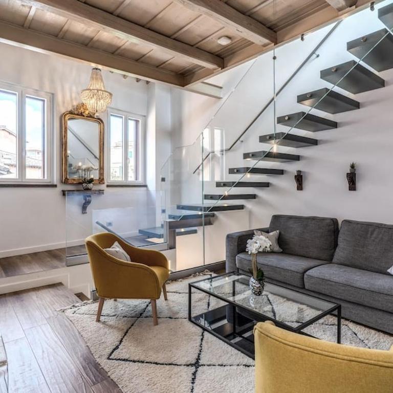 Piazza dei Renzi Trastevere building 4 bedroom with terrace - Appartamento - 10