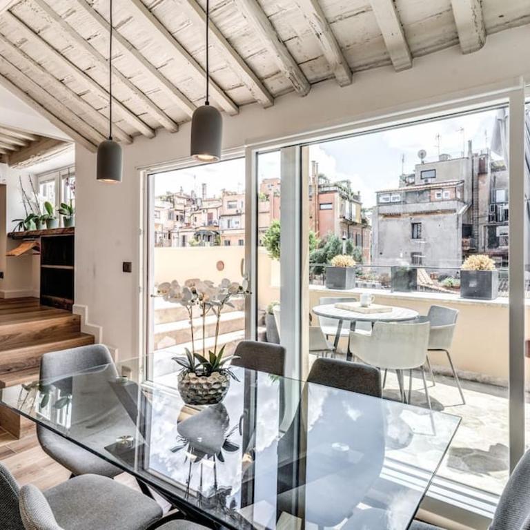 Piazza dei Renzi Trastevere building 4 bedroom with terrace - Appartamento - 16
