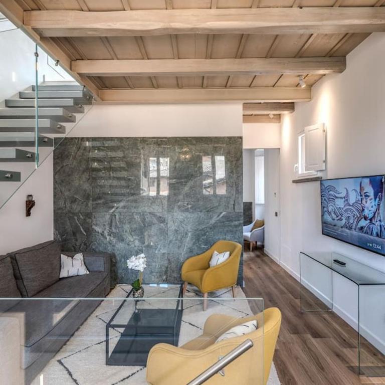 Piazza dei Renzi Trastevere building 4 bedroom with terrace - Appartamento - 21