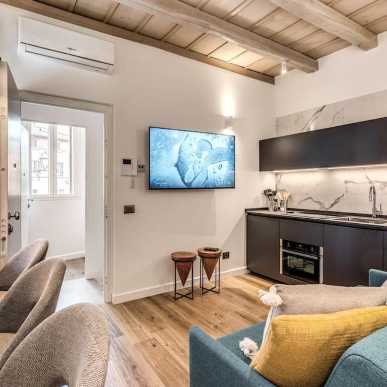 Piazza dei Renzi Trastevere building 4 bedroom with terrace - Appartamento - 46