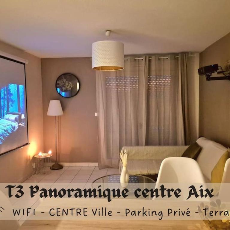 T3 Panoramique Centre Aix en Provence - Appartamento con 2 Camere da Letto - 1