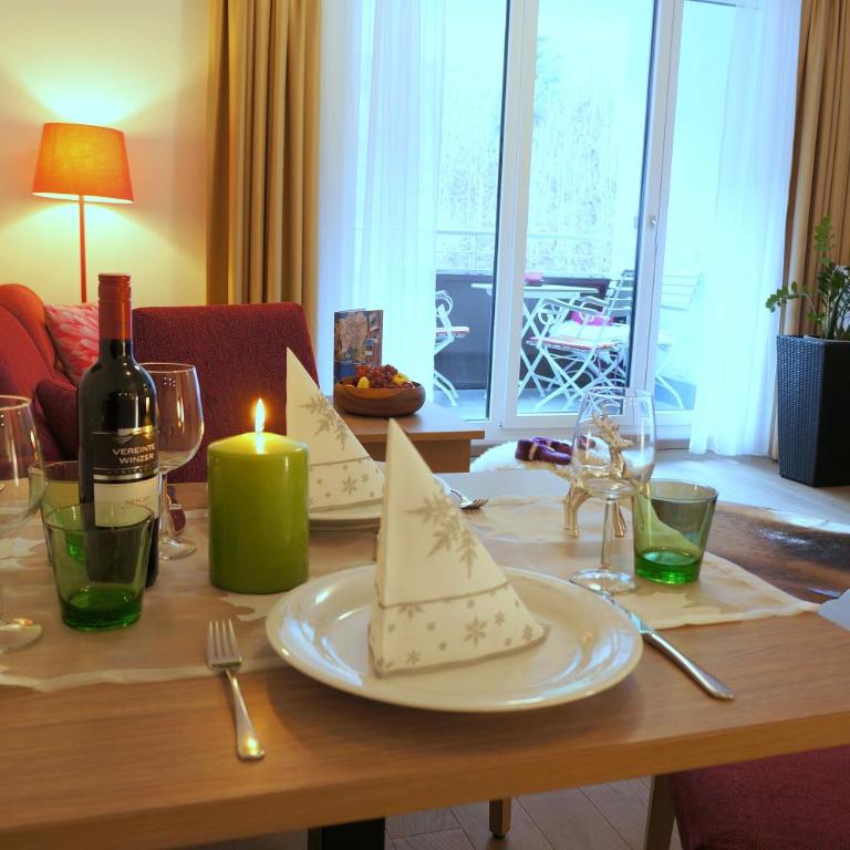 Aparthotel Bergtraum - Apartment mit 2 Schlafzimmern und Balkon - 41