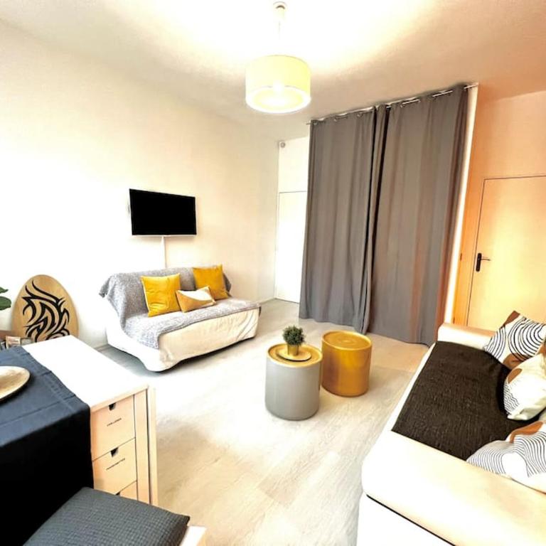 Spacieux studio Arcachon centre "5 nuits minimum" Parking gratuit - Appartamento con 1 Camera da Letto - 5