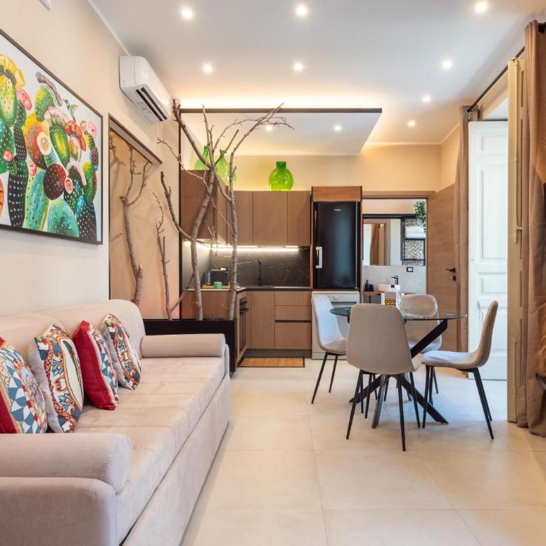 Terra dell'Etna - One-Bedroom Apartment with Balcony and City View - 4