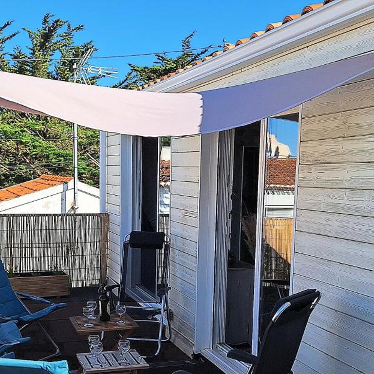 A seulement 150m plage et rue piétonne, maison 90m2, 6 personnes avec parking privé et 2 terrasses sud - Maison 2 Chambres - 30