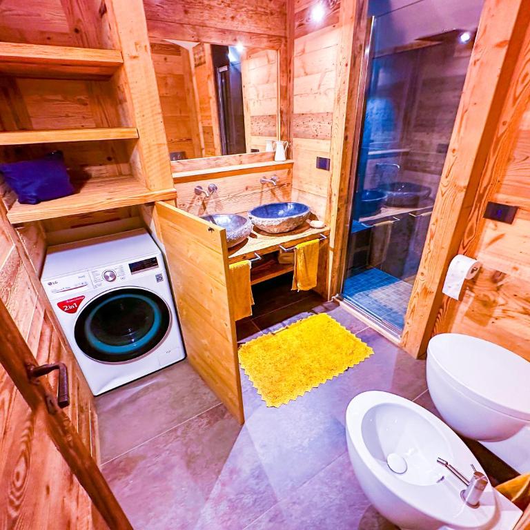 JOIVY Modern family chalet with stunning mountain views - Three-Bedroom Apartment with Montain View - 30