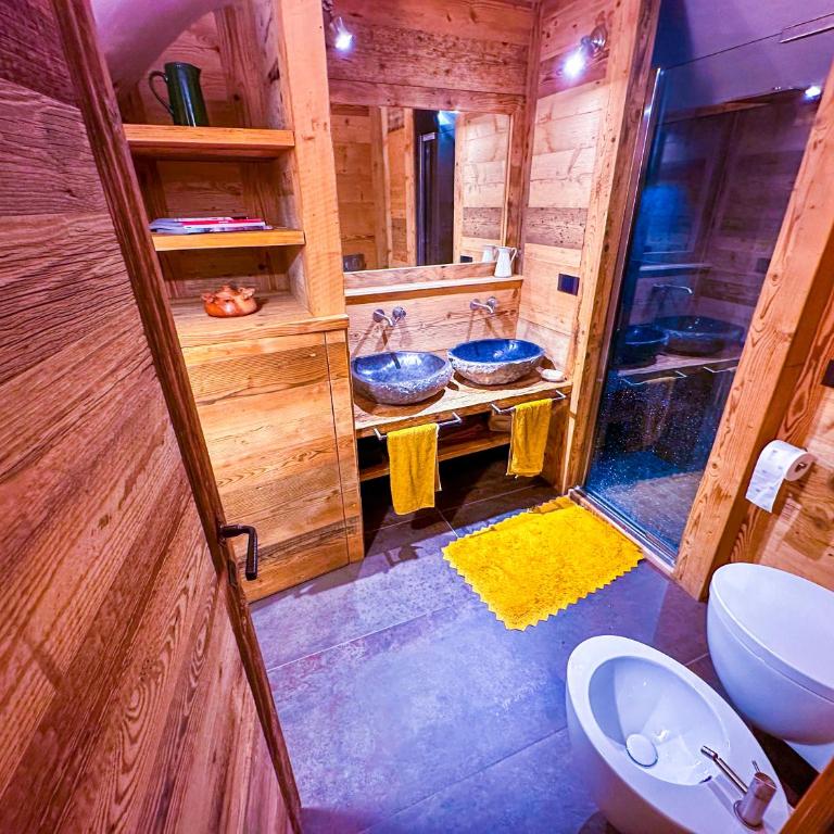 JOIVY Modern family chalet with stunning mountain views - Three-Bedroom Apartment with Montain View - 29