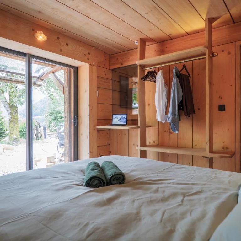 Lodge plein pied avec jardin à 10min de Chamonix - Appartement 2 Chambres - 25