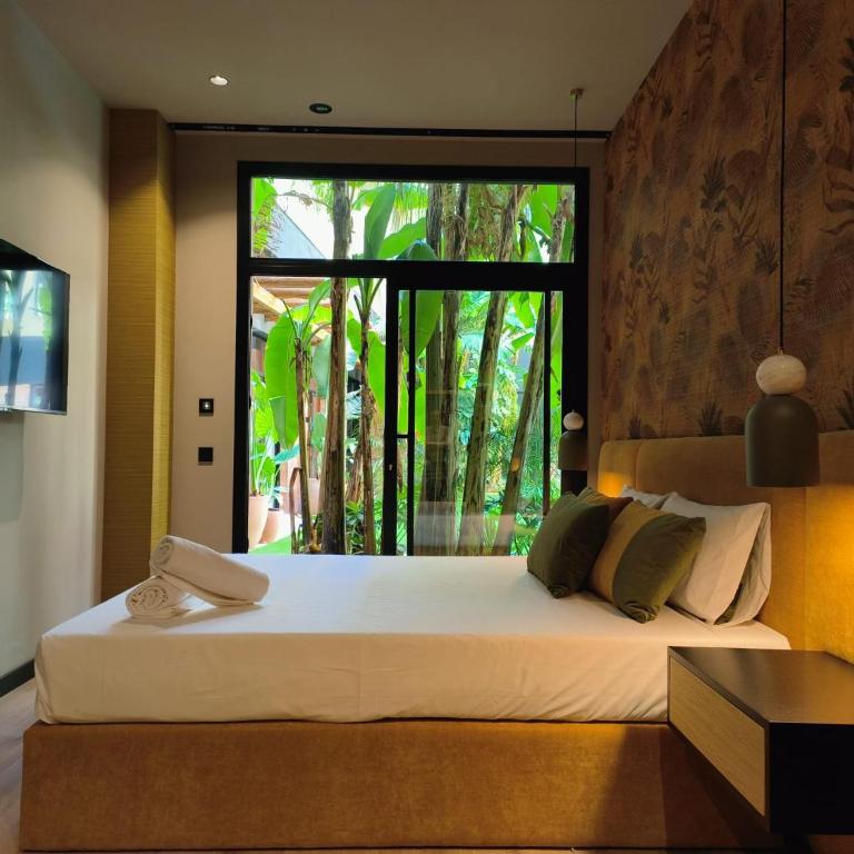 Saman Hotel Boutique - Deluxe Double Room with Garden Access - 6