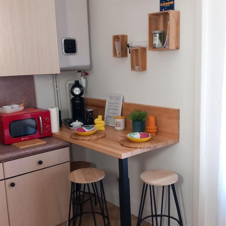 Studio Valliere les halles 15m2 avec clim - Appartamento con 1 Camera da Letto - 3