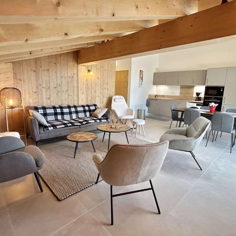 Appartement 3 pièces, 4/6 couchages à Combloux avec parking - FR-1-597-178 - Appartement - 1
