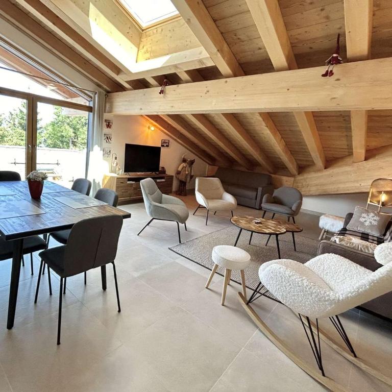 Appartement 3 pièces, 4/6 couchages à Combloux avec parking - FR-1-597-178 - Appartement - 10