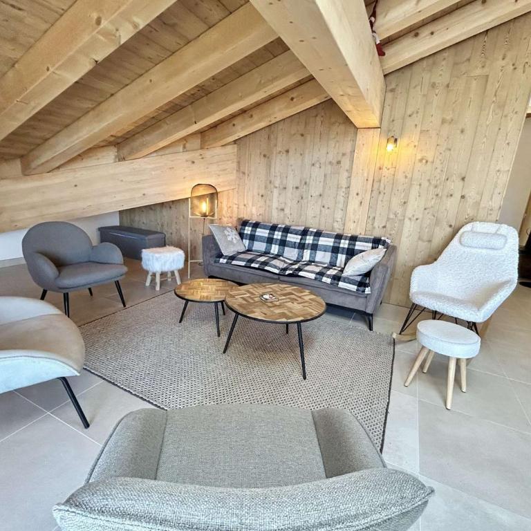 Appartement 3 pièces, 4/6 couchages à Combloux avec parking - FR-1-597-178 - Appartement - 11