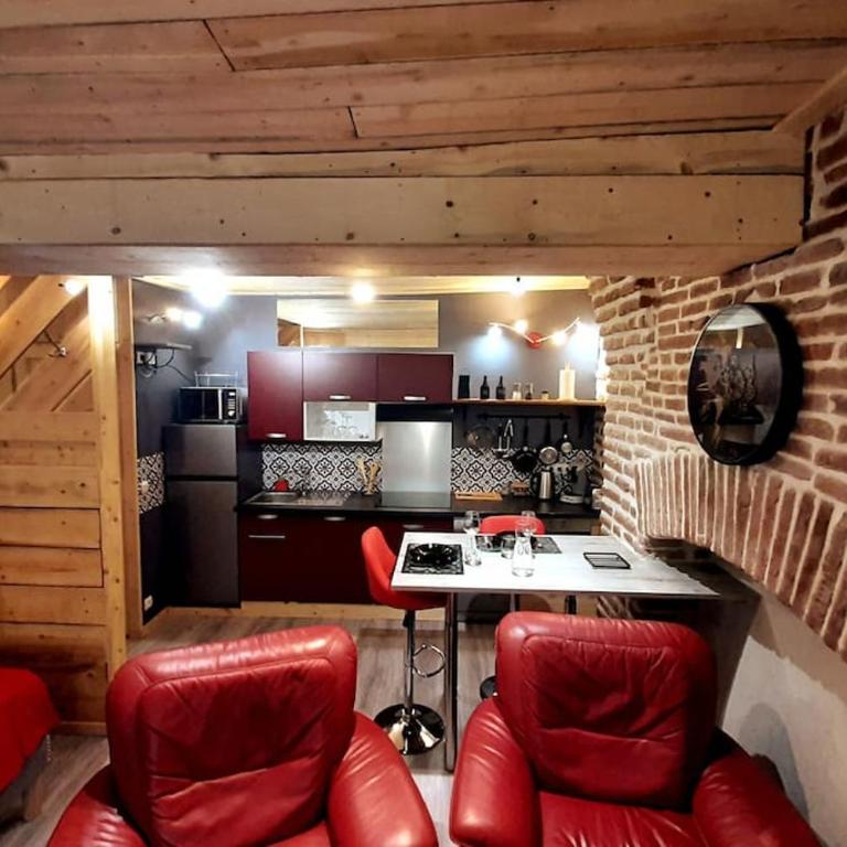 Studio et spa privatif Le Puits de la Grâce - Apartment mit 1 Schlafzimmer - 2