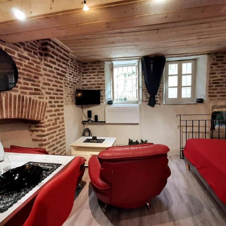 Studio et spa privatif Le Puits de la Grâce - Apartment mit 1 Schlafzimmer - 17