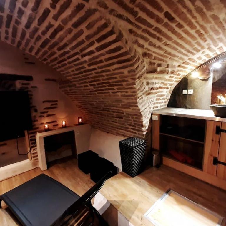 Studio et spa privatif Le Puits de la Grâce - Apartment mit 1 Schlafzimmer - 20
