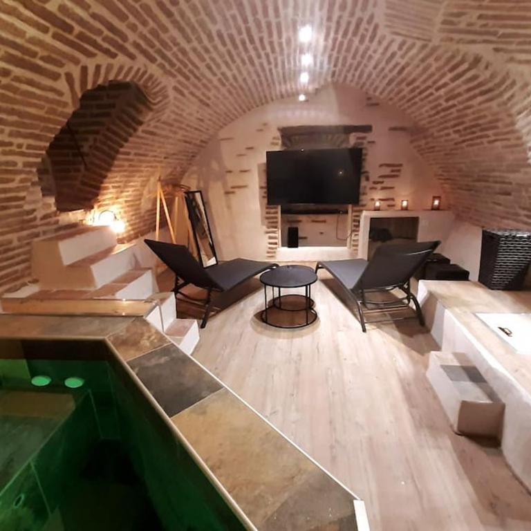 Studio et spa privatif Le Puits de la Grâce - Apartment mit 1 Schlafzimmer - 28