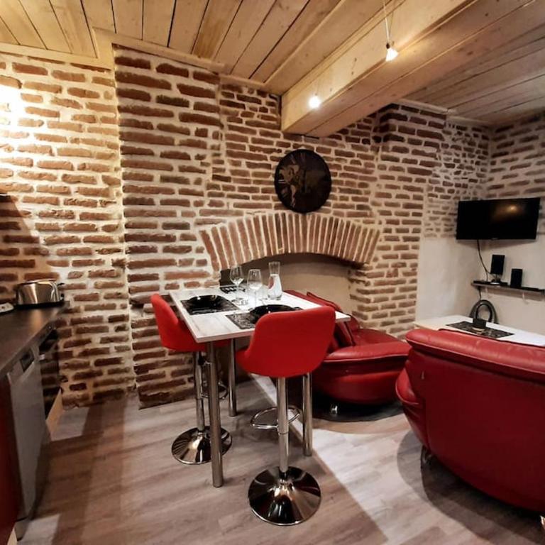 Studio et spa privatif Le Puits de la Grâce - Apartment mit 1 Schlafzimmer - 31
