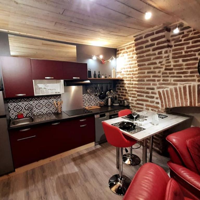 Studio et spa privatif Le Puits de la Grâce - Apartment mit 1 Schlafzimmer - 33