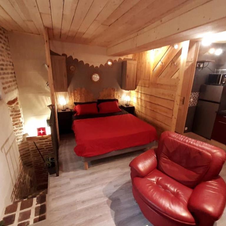 Studio et spa privatif Le Puits de la Grâce - Apartment mit 1 Schlafzimmer - 35