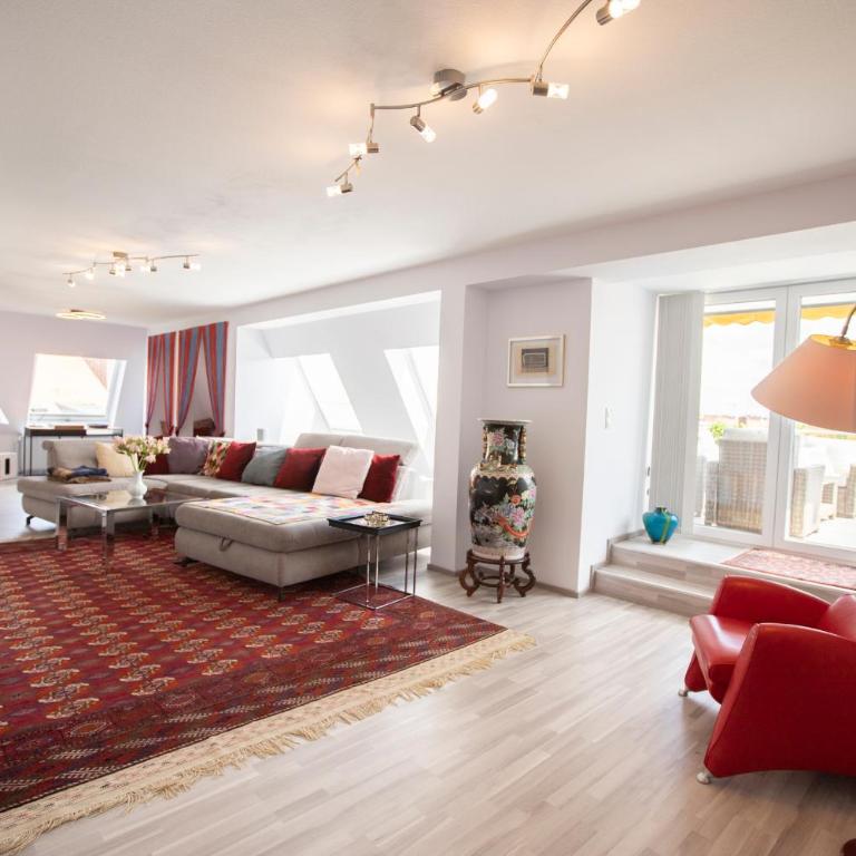 Munich Penthouse Rooftop Terrace - Two-Bedroom Apartment - 11