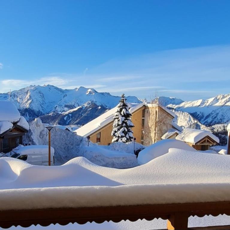 Studio Vieil Alpe avec vue et garage privé - Appartement 1 Chambre - 1