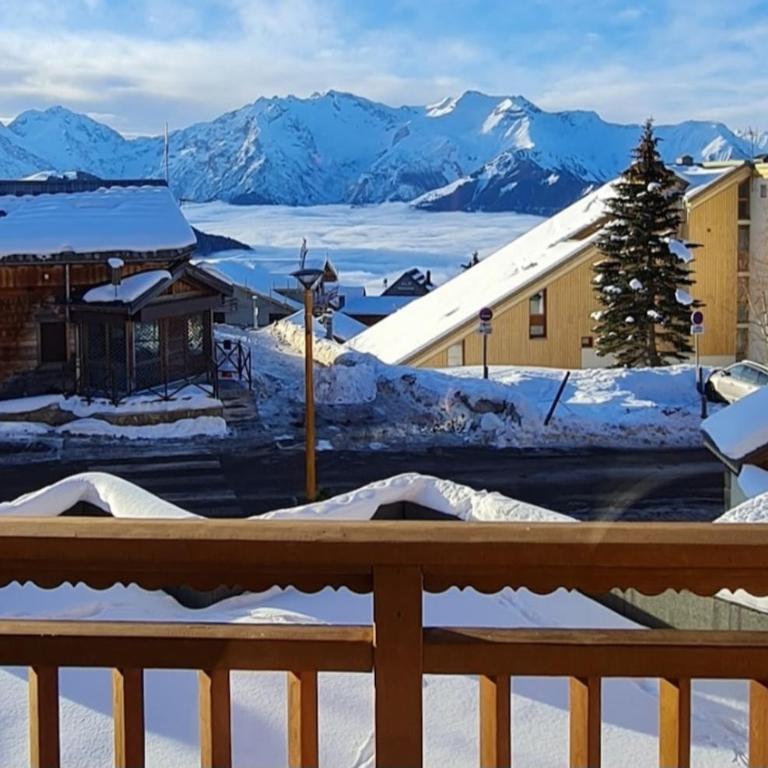 Studio Vieil Alpe avec vue et garage privé - Appartement 1 Chambre - 17